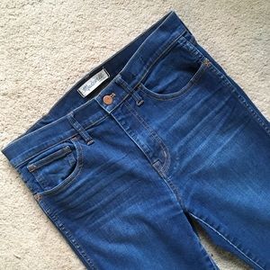 Madewell High Riser Skinny Jeans 28 short